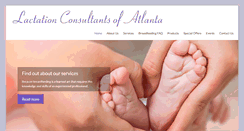 Desktop Screenshot of breastfeedingatlanta.com